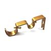 2Pcs Heavy-duty Curtain Rod Brackets Double Rod Double-Layer Hanging Brackets  Home Use