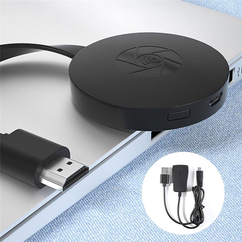 Wireless HDMI-Compatible HD Adapter 1080P Display Dongle Media Streaming Video