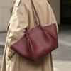 Fashion New Tote Bag, Pebbled Black, High-end Shoulder Bag, Large Capacity Commuter Bag