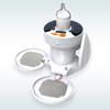 Solar & USB Charging Camping Light with Hanging Hook Outdoor Hanging Tent Lamp Portable Folding Emergencies Light