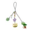 Cute Bear Strawberry Beaded Phone Chain Y2K Coquettish Fairytale Lily Of The Valley Keychain Handbag KeyPendant Accessories Gift