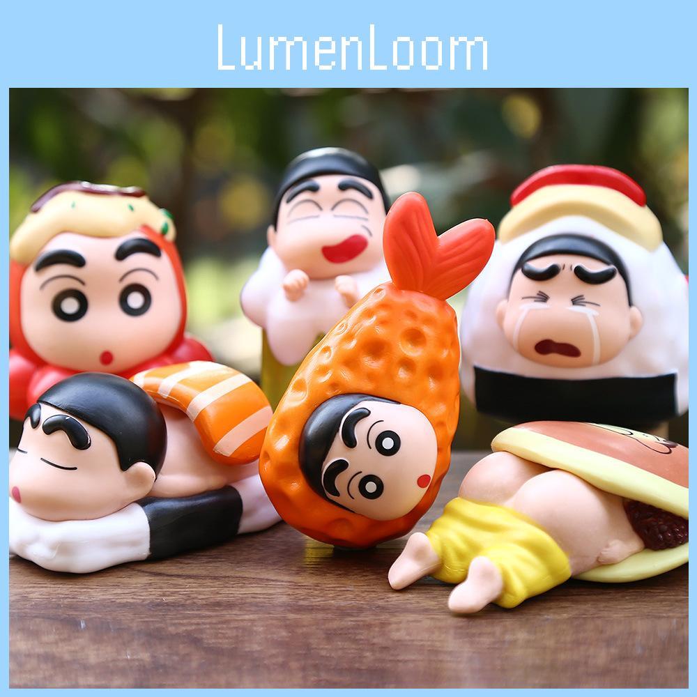 Crayon Shinchan Anime Character Pvc Model With Interactive Features For Kids And Fans