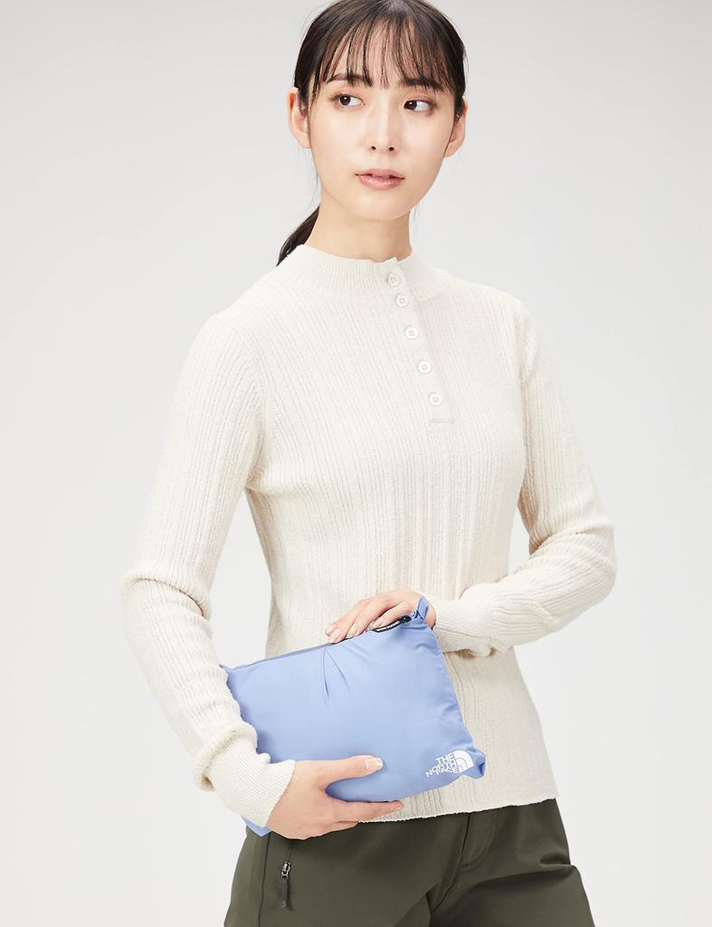 North Ventrix Cold Thermal Water Folk L [The Face] Women's Jacket, Protection, Insulation, Repellent, Lightweight, Blue,