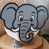 Cute Elephant Toilet Paper Holder Suitable For Tissue Roll Whimsical Animal Decor Toilet Paper Storage Container Home Decor