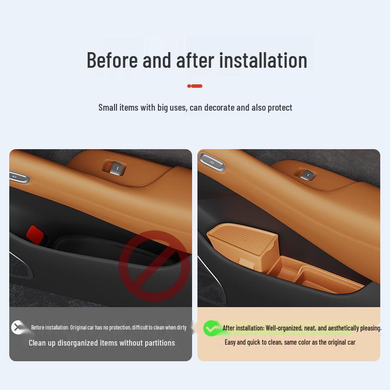 Lower Door Storage Compartment Parts for 25 YU7 Models.
