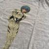 [USED] 90s Evangelion Rei Ayanami Single Figure In Marble Gray, Large Print