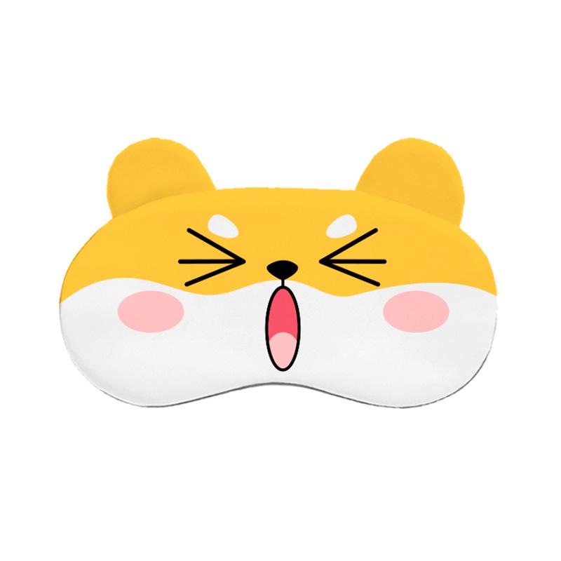 Maschera per Occhi Carina a Cartone Animato per Bambini con Impacco Caldo/Freddo – Maschera per Dormire Oscurante con Opzione Ghiaccio e Logo Personalizzabile Disponibile