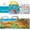 Yc Children's Sticker Book Animal Dinosaur And Ocean Scenes For Early Education And Focus Development