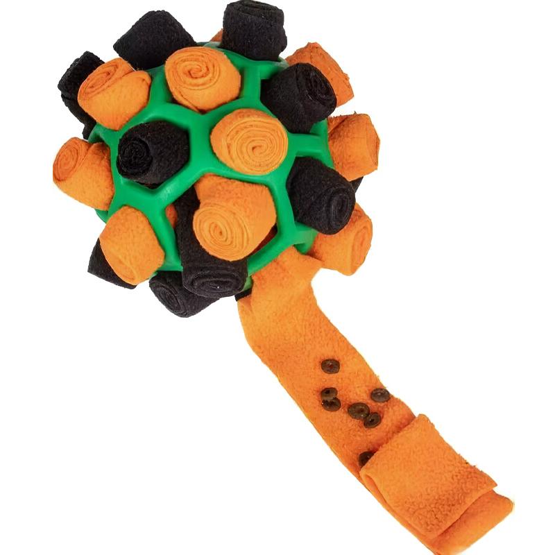 Polar Fleece Interactive Snuffle Hiding Food Durable Sniffle Interactive Treat Game Anti-demolition Toys Portable Slow Feeder