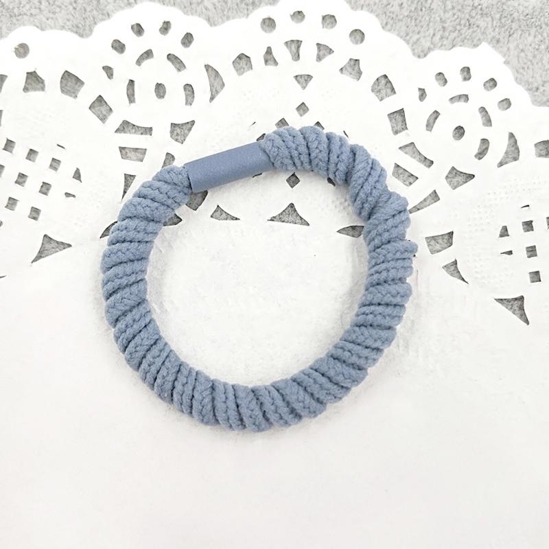 5Pcs/Lot Hair Ropes Women Girls Simple Basic Elastic Hair Rubber Bands Headwear Solid Color Headband Fashion Hair Accessories