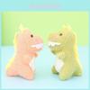 Adorable Korean Style Small Plush Dinosaur Keychain Miniature Dinosaur Stuffed Toy