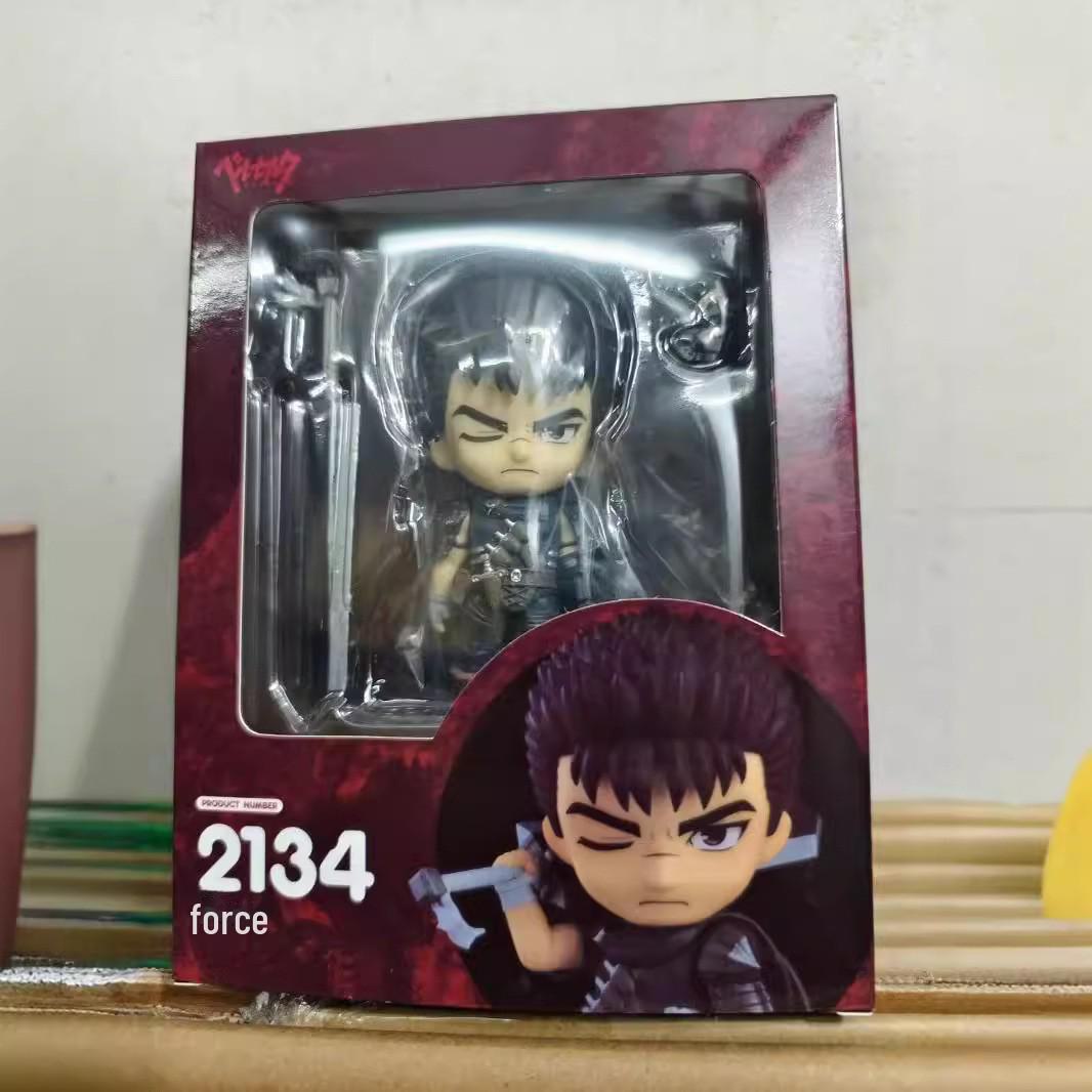 

Глиняная фигурка Berserk Legend Guts - маленькая 2D-модель ручной работы с цветной коробкой