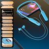 Neck-Hanging Semi-In-Ear Sports Bluetooth Earphones with Digital Display and Large Capacity