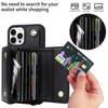 Crossbody Cards Solt Wallet Leather Case for IPhone 14 15 Pro Max 13 12 11 XR XS 7 8 SE 2022 Lanyard Long Strap Holder Bag Cover