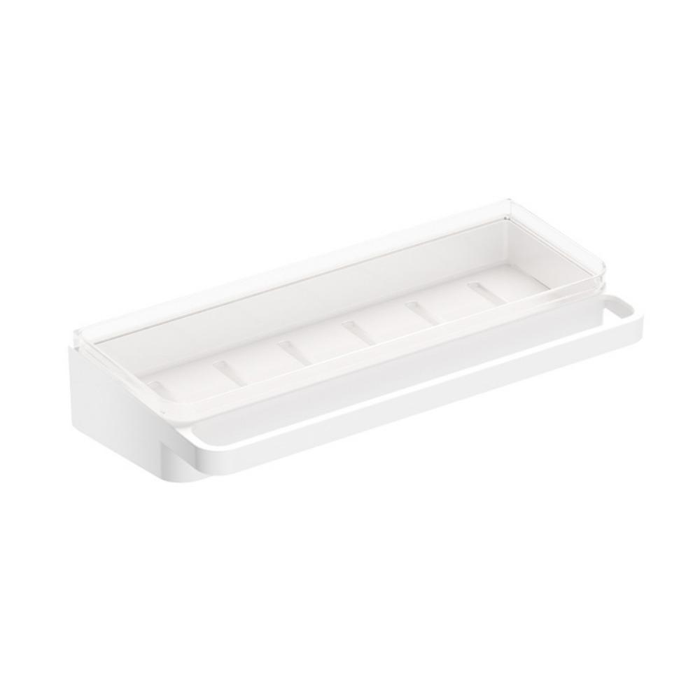 Space-Saving Dishwashing Towel Holder Self-Draining Towel Storage Rack Bathroom Organizer