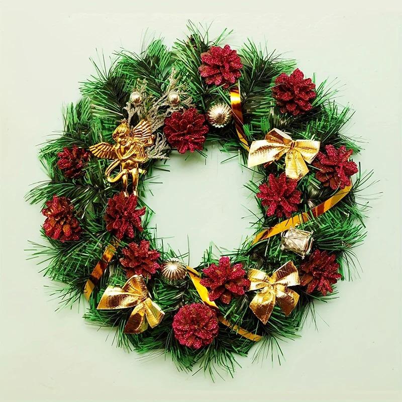 12/24/36 Stücke Weihnachtsschleife Rot Gold Mini Weihnachtsbaum Bowknot für Heimdekoration Hochzeitsdeko Navidad Neujahrsparty DIY Geschenk
