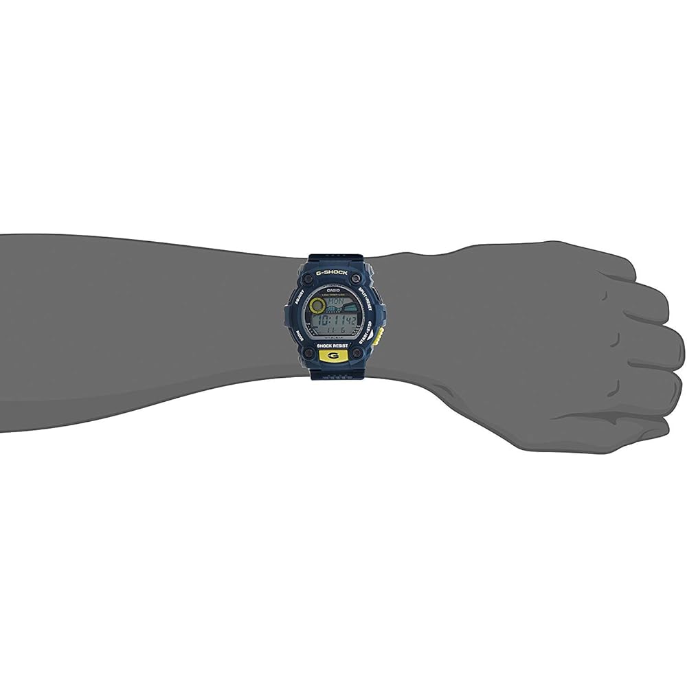 Casio G-Shock G-7900-2 Blue Gray Yellow Men's Watch Waterproof Shock Resistant Digital Timepiece
