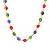 Medieval Vintage Retro Glazed Necklace Color Niche Design High Sense Female Court Temperament Collarbone Chain