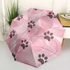 1pc Paw Prints Pet Lover Automatic Umbrella High Quality Canopy, Portable Folding Umbrella with, Ideal Gift for - Travel, Everyday, Formal Events, Sty