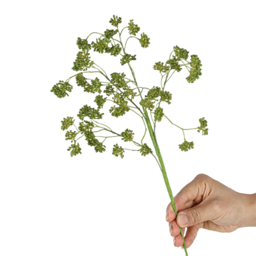

Реалистичная искусственная ветка падуба с 4 вилками, имитация зеленых растений для рабочего стола в гостиной зелёный
