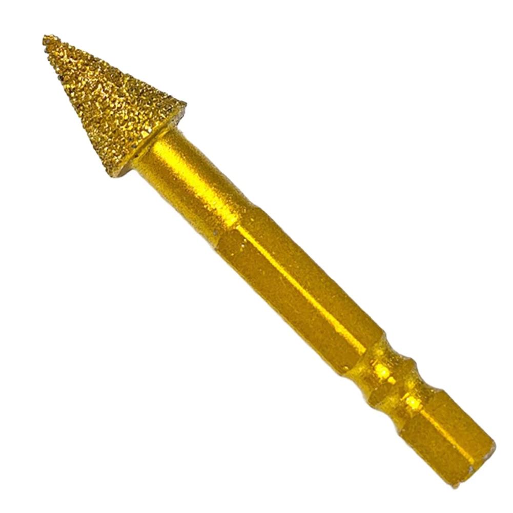 Compact Dimensions Diamond Grinding Bit Easy To Maneuver Jewelry Making Multi-functional Application 60mm Length About