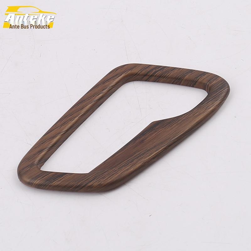 Bright Ring Seat Trim for 17 Teramont Models: Decorative Seatback Control Button Frame