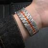 Stainless Steel Luxury Bracelet for Apple Watch Band Ultra 2 49mm Series 10 9 8 7 45mm 46mm Men Straps For iwatch 6 5 4 SE 44mm