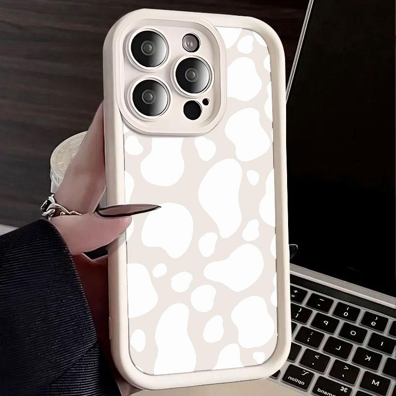 INS Leopard Print Phone Case For OPPO A18 A17K A57 A15S A54 A53S A53 A32 A36 A17 A16 A15 A38 A57S A57E A16S Silicone Soft Cover