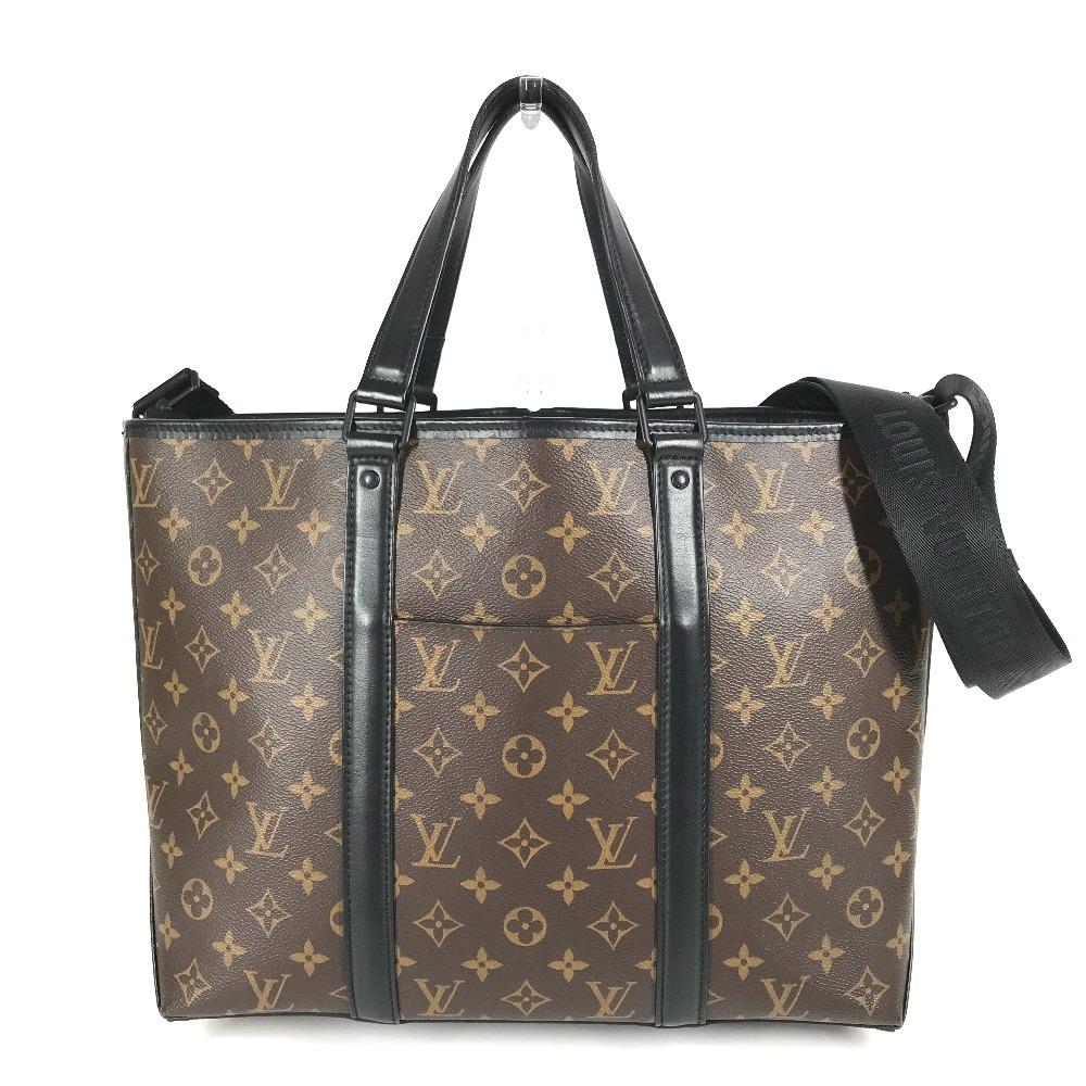 Louis Vuitton M45734 MonogramMacassar Weekend Tote PM Tote Bag Shoulder Bag