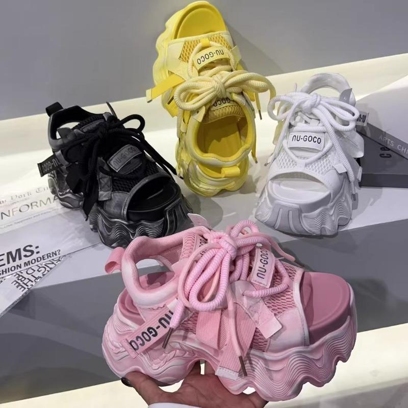 Summer New Niche Fashion Polished Platform Casual Sandals