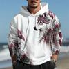 Winter New Sweater European and American Style Lion Animal 3D Three-dimensional Printing Pattern Large Size Loose Sweater