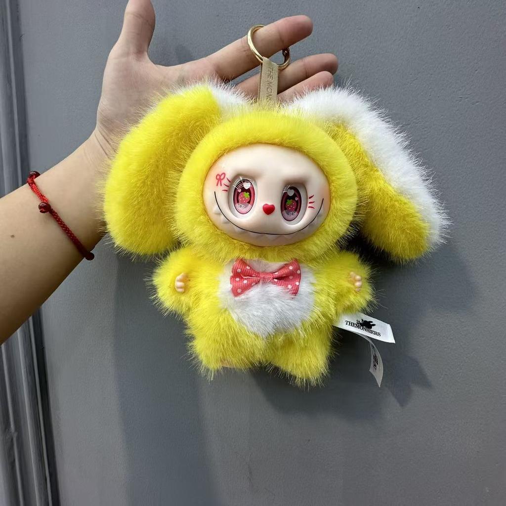 Big-eared Rabbit Doll Labu Bag Pendant Doll Toy Keychain Pendant Ornament Plush Toy
