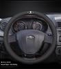 Car Steering Wheel Cover Leather Soft Auto Accessories For Lada Niva 2107 Xray Vesta Priora Granta Kalina Samara Largus 2106