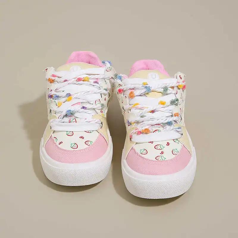 Fashion Hip Hop Legitimate Leather Women Shoes Luxury Designer Vulcanize Boots Women Luxury Premium Sneakers Sports Sporty Pie