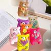 Pocket Hug Flower Bear Doll Handmade Felt Floral Bouquet Little Bear Plushie Toy Desktop Decoration Ornament Birthday Christmas Present
