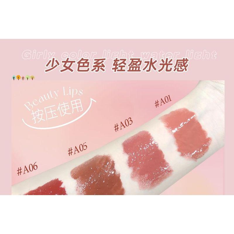 MANSLY - Jelly Glänzender Lippenstift - 4 Farben