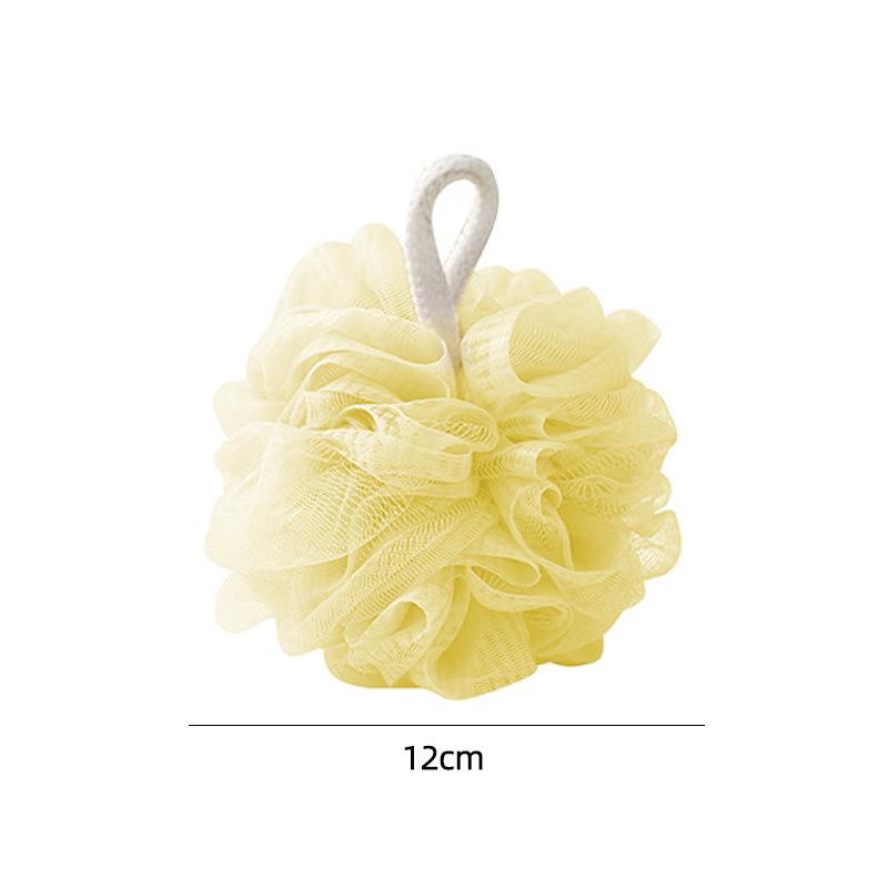 Long Bath Scrubbing Towel with Shower Ball for Strong Lather