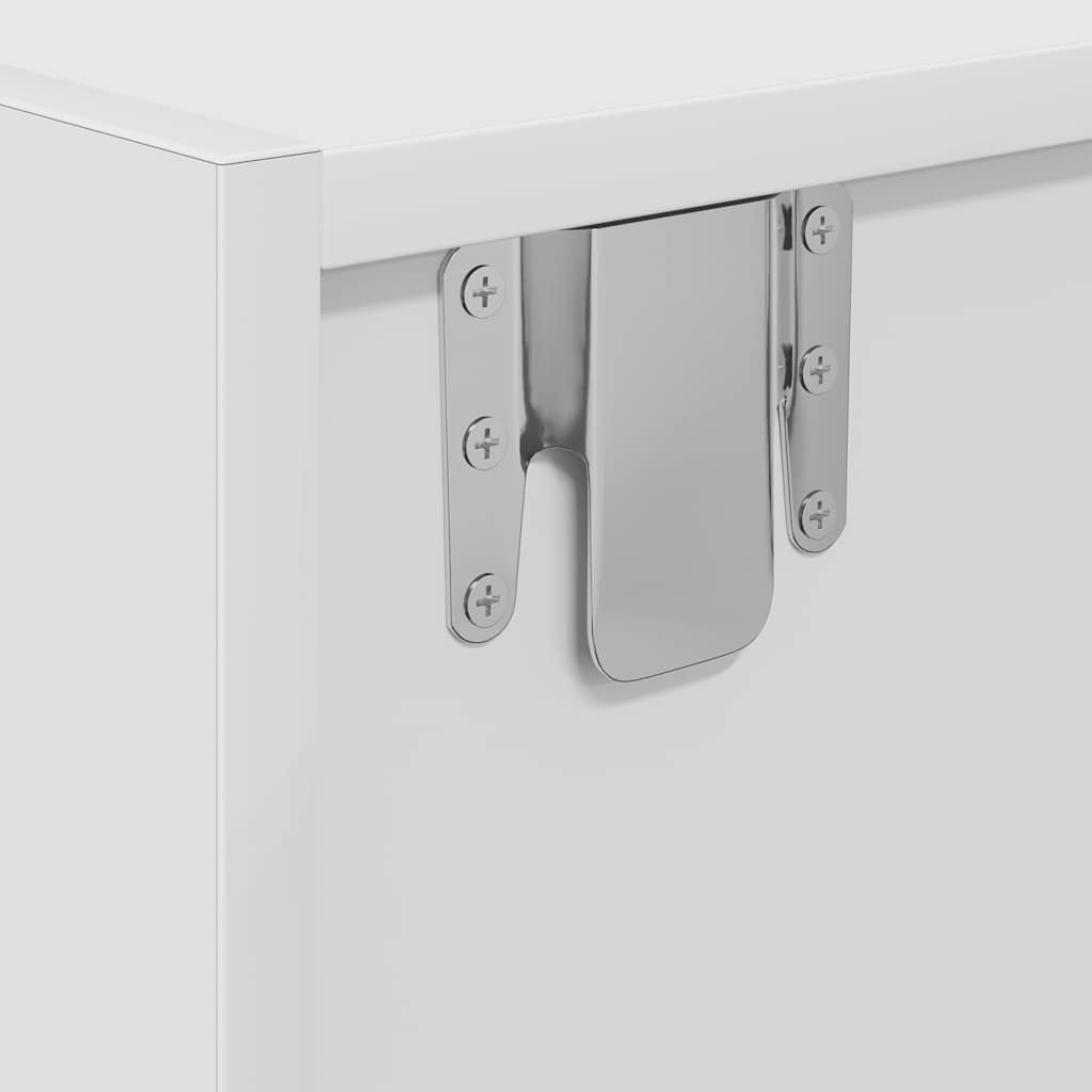 TV Cabinets 2 pcs White 80 x 31 x 25.5 cm Engineered Wood