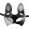 SM Fun Leather Mask Cat Stage Mask Adult Prom Eye Mask Party Festival Props Mask