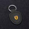 3D Emblems Leather Car Keyring Keychain Anti-Loss Pendant For Ferrari F430 CRoma 488 Portofino Spider SF90 Superfast Competizione