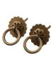 For DIY Projects For Home Decor Ring Diameter 3.5cm Antique Copper Handles Cabinet Handles Small Ring Diameter