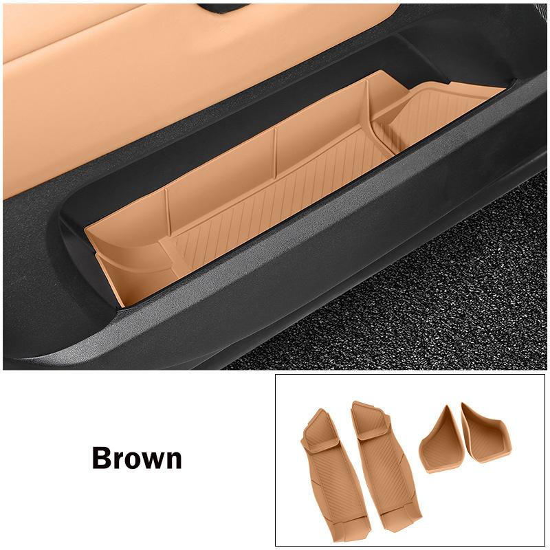 For Land Rover 2020-2025 Defender 130/110/90 Door Storage Box Silicone Mat Interior Decoration Accessories