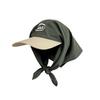 New Color Blocked Headscarf Strap Quick Drying Duck Tongue Hat, Summer Casual Versatile Sun Shading And Sun Protection Hat