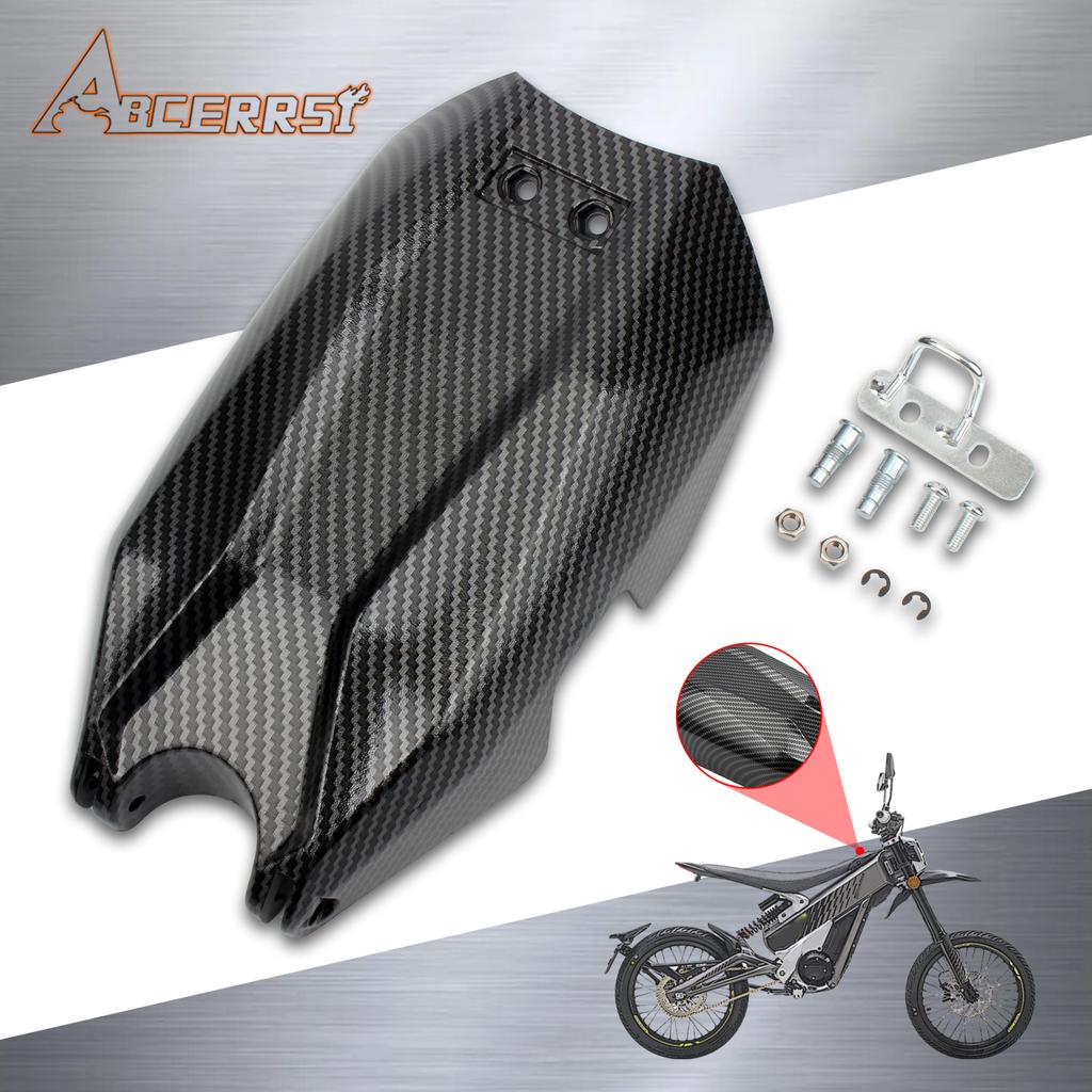 ATV UTV Motorcycle Battery Cover Battery Protection Cover for Talaria Sting MX3/MX4 Dirt Bike Carbon Fiber Modification Parts
