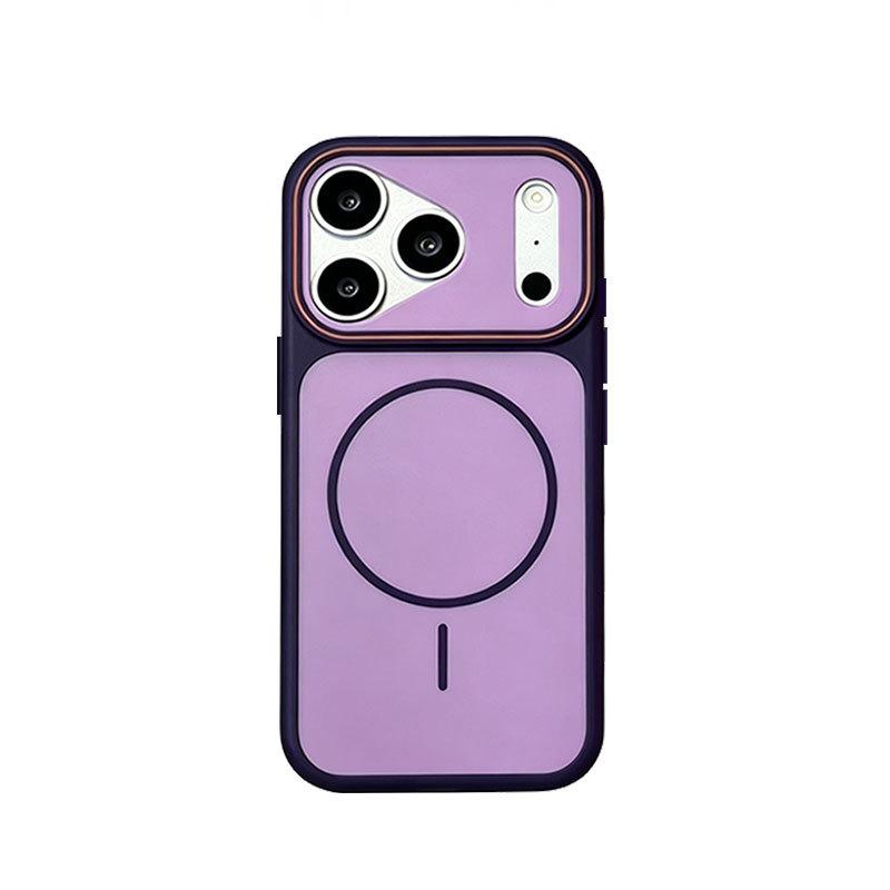 New two-color charm eye for iPhone11promax magnetic suction Apple air/11plus mobile phone case matte all-inclusive