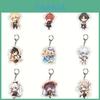 No Fading Genshin Impact Figure Keychain Zhongli Kazuha Toy Bag Pendant Gift