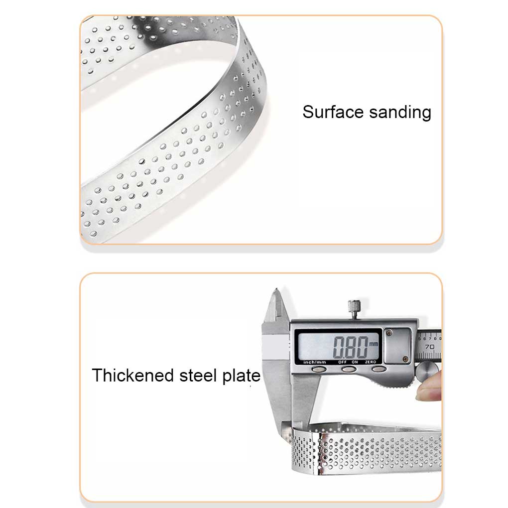 Mousse Cake Ring Universal Home Use ple Shaping Molds Stainless Steel Mesh Circle Baking Mold Tool Bakeware Accessory