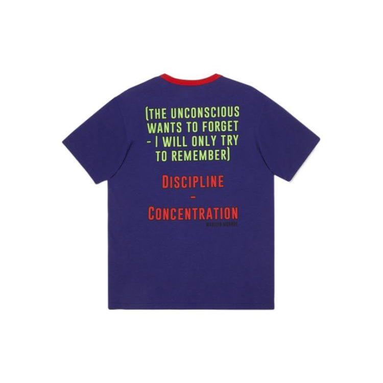 GUCCI Strawberry Print Cotton T Shirt 703439XJEI04409