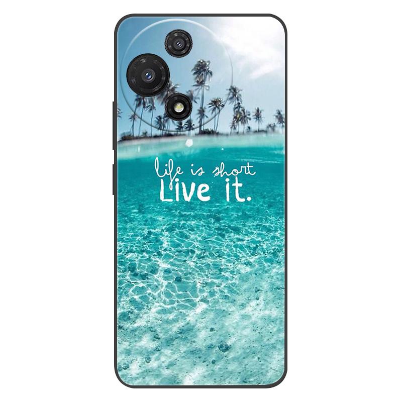 For TCL 60 5G Case Silicone Luxury Space Soft Bumper for TCL 60 5G T521H Phone Cover TCL60 TPU Funda Fashion Coque shell