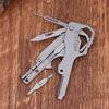 Multifunctional Folding Screwdriver Tool Keychain Portable Mini Emergency Repair Tools Home Use Outdoor Edc Multi-Tools
